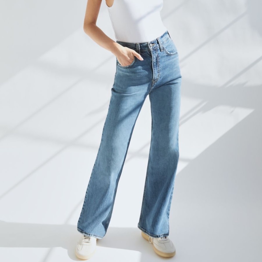 NWT Aritzia 70's High Flare Jean sz 24